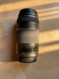 canon zoom lens EF 75-300mm