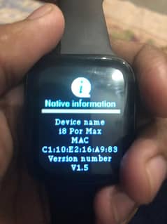 Smart watch (i8 pro max) 0