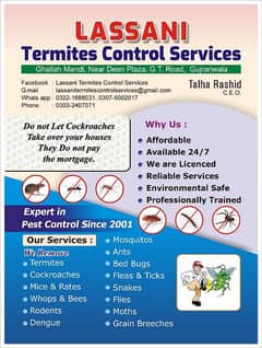 lassani insect / termites control services 0