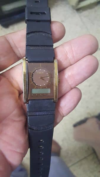 Original Tissot vintage Wrist Watch analogue+digital Both 7