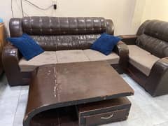Sofas and table for sale