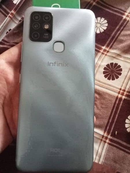 Infinix Hot 10 || 4/64 G70 With Box Charger || Mobile Phone 2