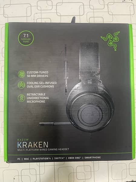 RAZER KRAKEN HEADPHONE 0