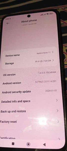 Redmi note 11 in good condition 6