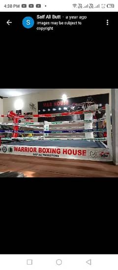 Beautiful Boxing Ring for Mix martial arts and boxing training