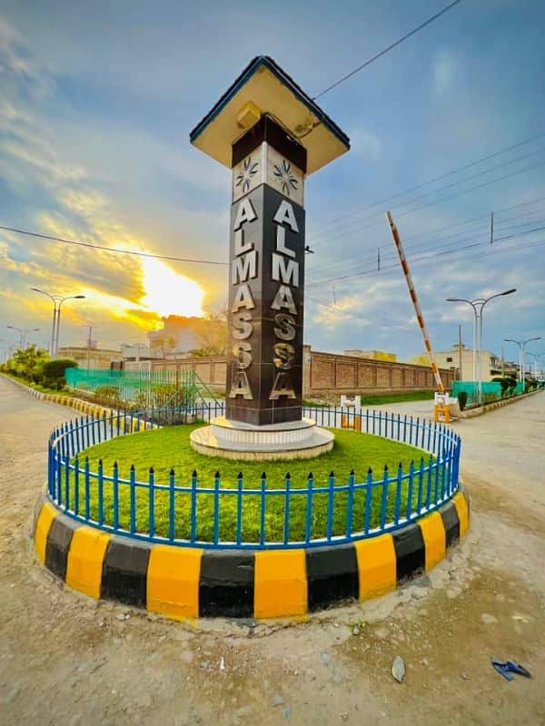 Golden Opportunity! Two 5 Marla Plots Available On Easy Installments In AL MASA Model Town 8
