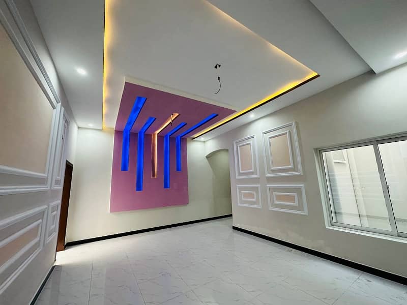10 Marla Brand New Designer House For Sale Located At Warsak Road Darmangy Garden Street No 2 Peshawar 13