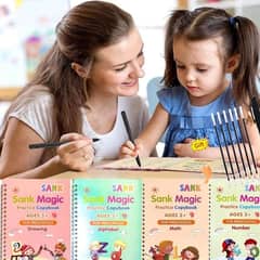 4 x Magical Drawing Books For Kids