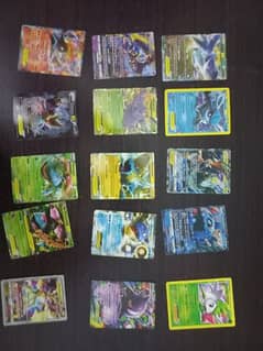 15 pokemon cards ultra rare expensive with case