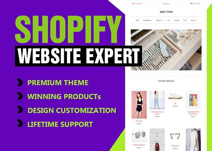create Shopify store 1