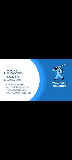 AC installation & AC services.