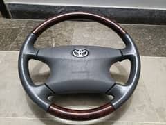 Toyota Genuine Steering Wheel Wooden