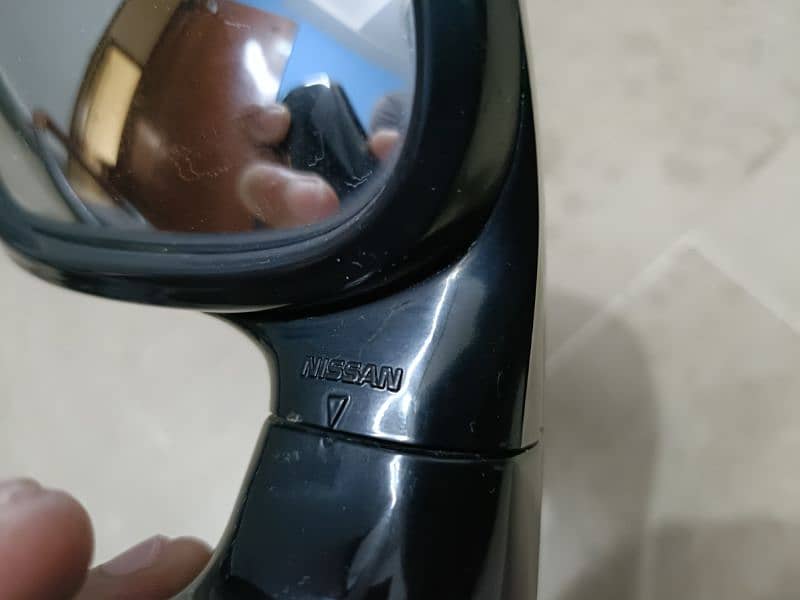 OEM Nissan Fender Mirror with screws 1