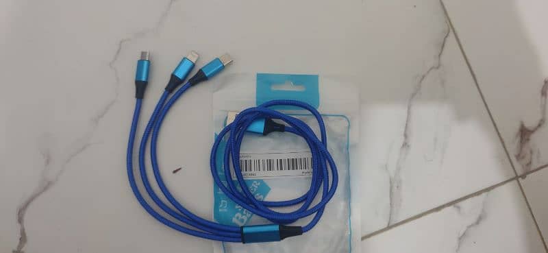 3 in 1 charging cable 0