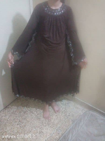 brown abaya 2