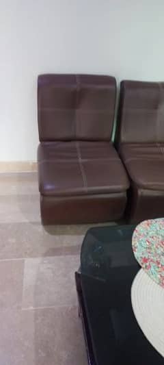 leather poshish sofa 6pcs 0