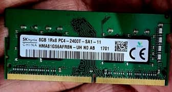 8GB RAM DDR4 SK HYNIX - Pulled from Alienware R4