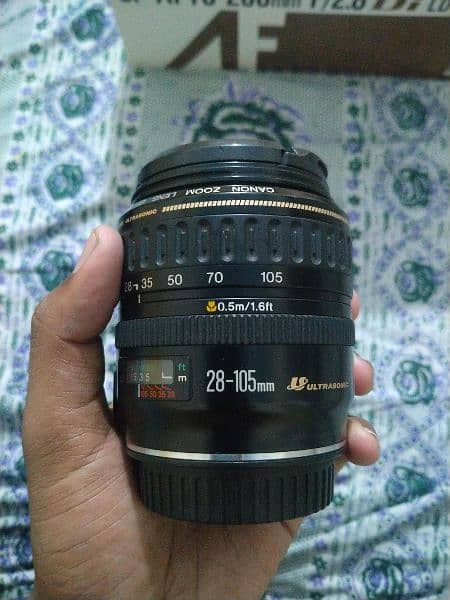 canon mount lens ultrasonic 28-105mm F 3.5/5.6 2