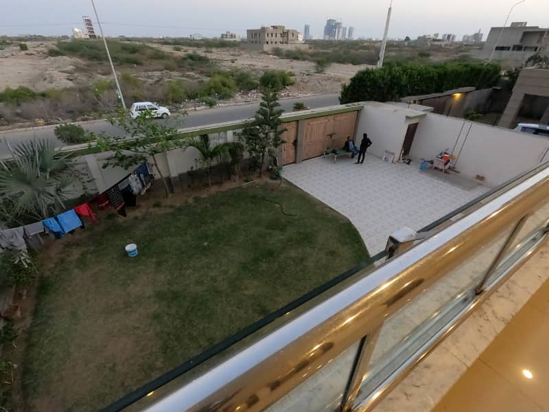 An Exquisite Opportunity To Own Luxurious BrandNew 1000 Sqyd Bungalow On Prime Location of Dha Ph 8 | 6 Beds Designed Meticulous Attention To Detail | Gym Theatre In Basement 23