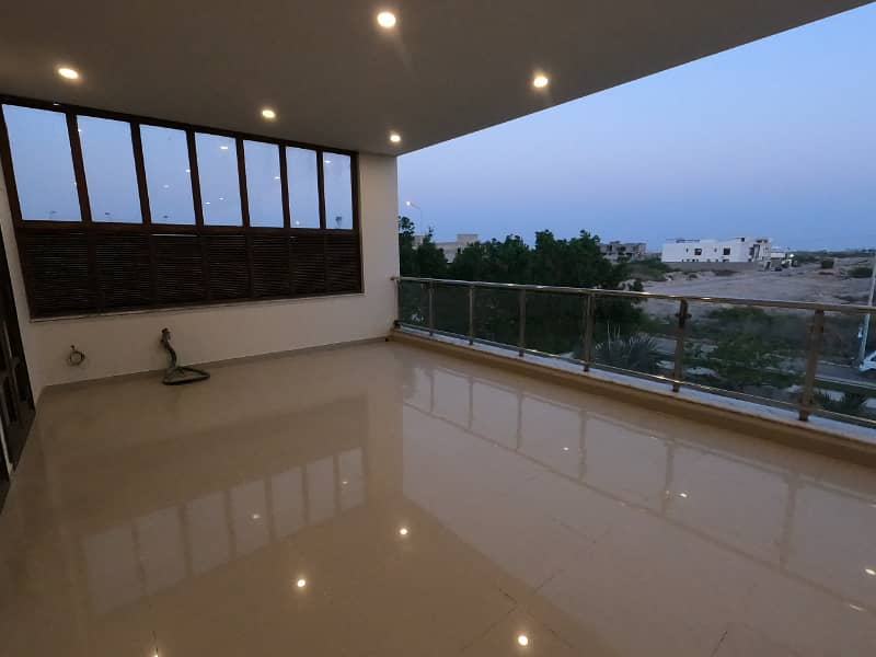 An Exquisite Opportunity To Own Luxurious BrandNew 1000 Sqyd Bungalow On Prime Location of Dha Ph 8 | 6 Beds Designed Meticulous Attention To Detail | Gym Theatre In Basement 25