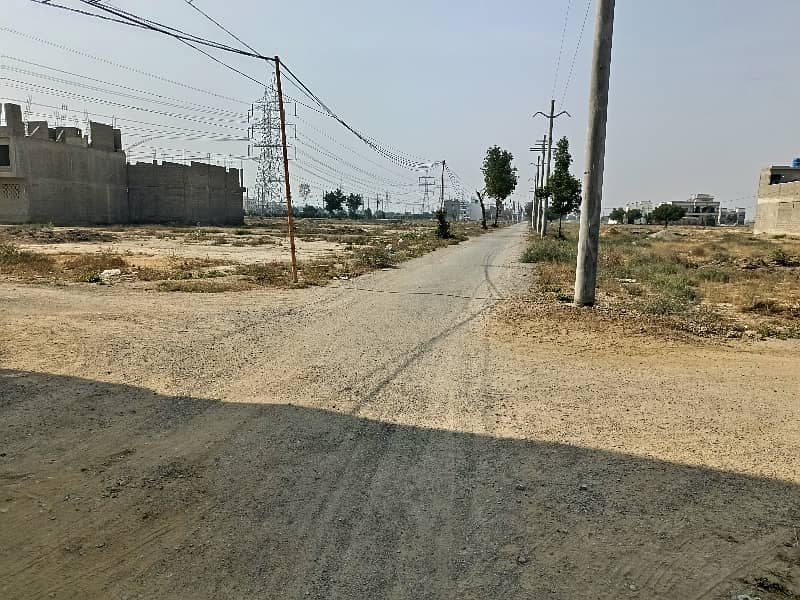 120 sq yard WEST OPEN 40 ft road plot in SAADI GARDEN BLOCK 4 0