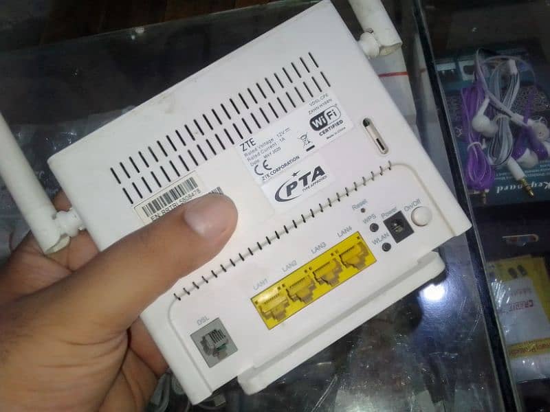 PTCL Modem Unlocked With Box & Adapter 100% Ok 1