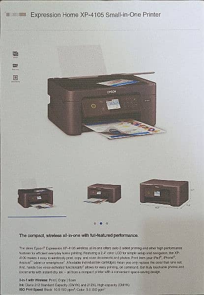 Epson XP-4105 3in1 Printer Scanner Copier 8