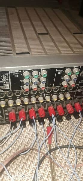 denon avr 2807 power full amplifier 220 volt made in Japan 5