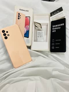 Samsung A13 Like New 4/128 in 3 months warranty full packing