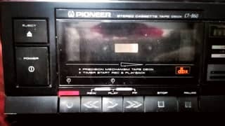Pioneer Stereo Cassette Player / Recorder CT-860