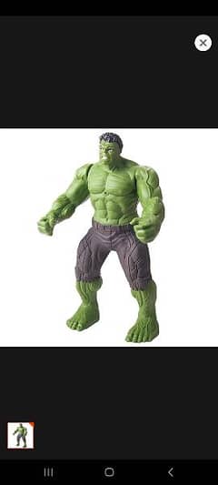 Hulk action figure size large