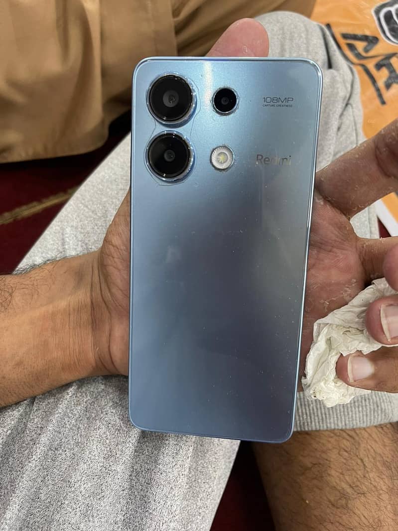 Redmi Note 13 For Sale  10/10 Condition Storage 256GB RAM 8GB 0