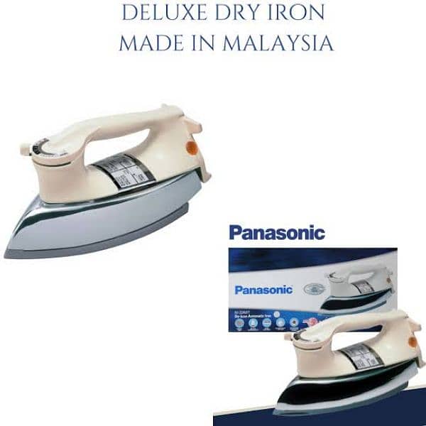 Panasonic Brand Made in Malaysia deluxe iron for sale 2