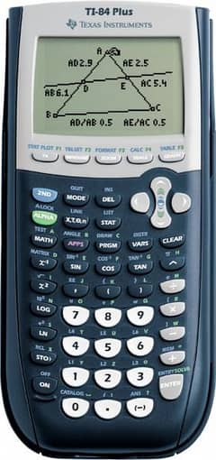Texas Instruments ti-84 plus professional calculator