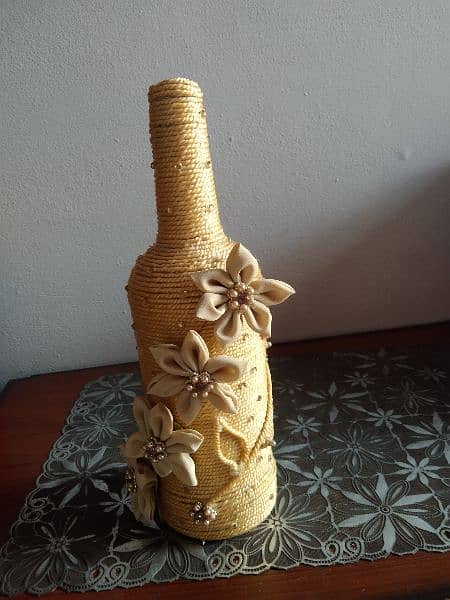 Jute Rope Bottle 0