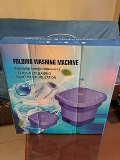 Mini folding washing machine