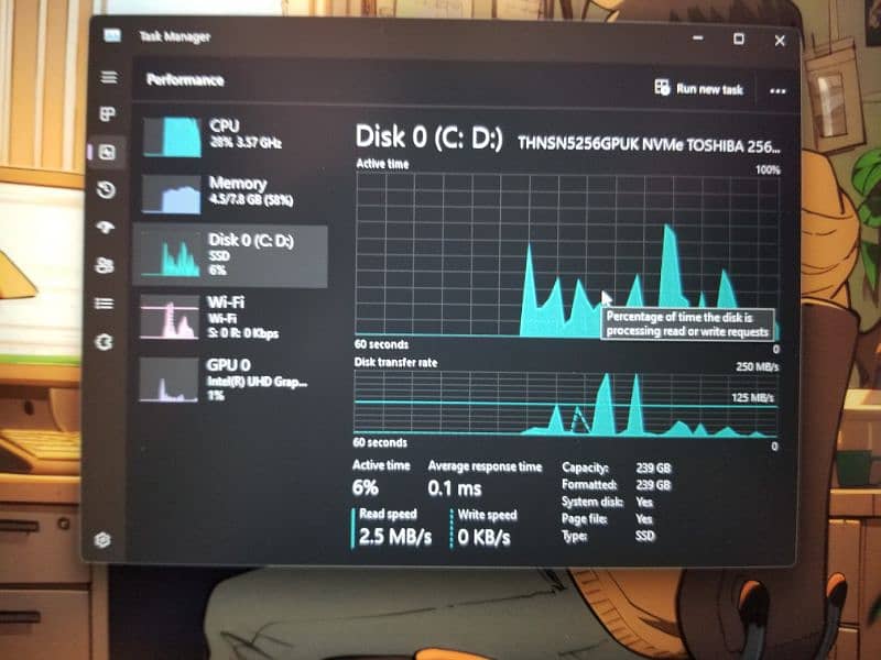 Lenovo T480 i5 8th 8/256gb 6+ hour battery backup 11