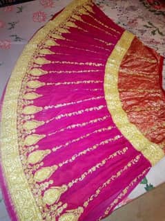 bridal gown with lehnga 0