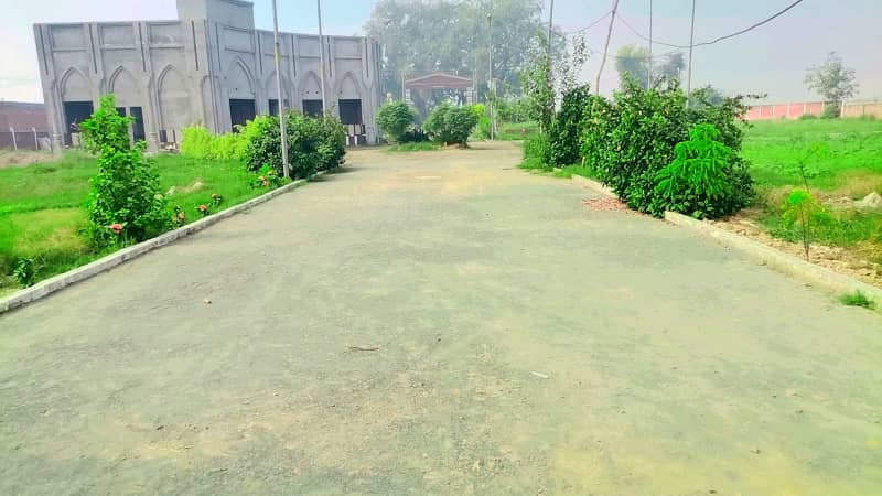 5 Marla Plot For Installment Available Near GT Road Ghurki Hospital Lahore 0