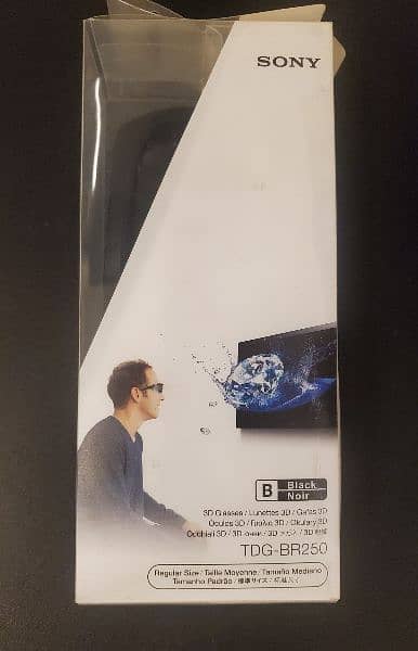 Sony TDG-BR250 Active Shutter 3D Glasses 1