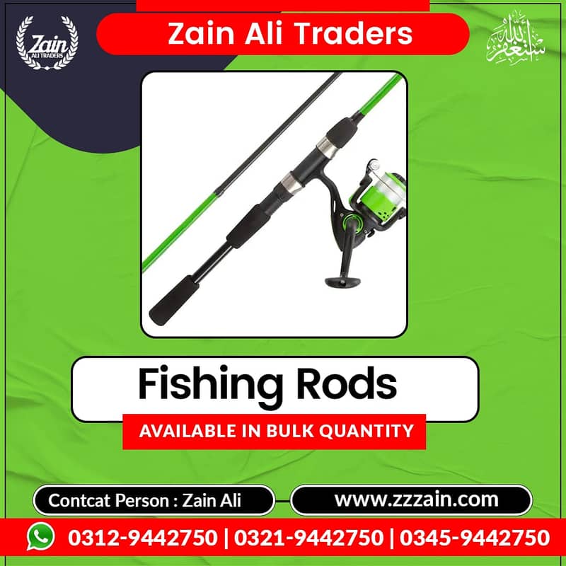 We have Fishing rods/Sleeping Bags/Camping tents/raincoats/hiking sti 1