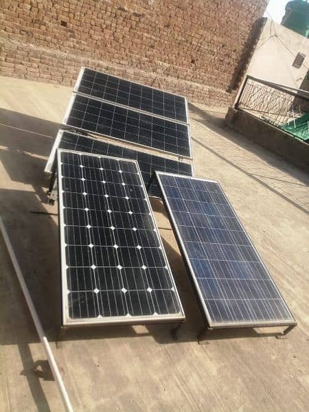 Solar panels complete setup for sale 1