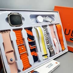 Ultra watch 7 straps in with 1 watch WhatsApp 03432249968