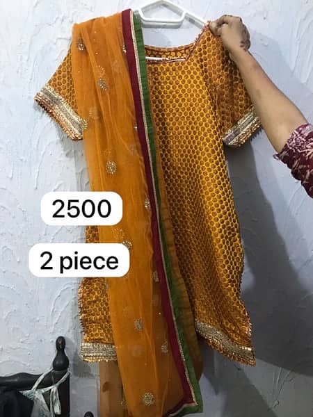 Shadi cloths preloved for sale in wholesale rates 1 time use only 2