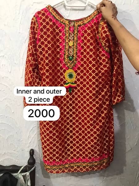 Shadi cloths preloved for sale in wholesale rates 1 time use only 3