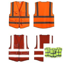 safety vest coverall constructionsite and overall TMA reflector jacke