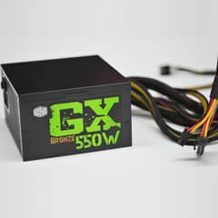 COOLER MASTER GX 550W 80Plus® Bronze Gaming Computer Power Supply /PSU