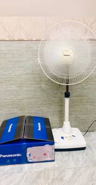 12v pedestal/stand fan Rechargeable setup 1