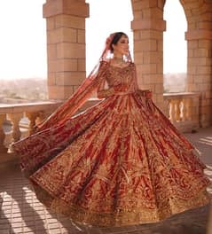 Fazia Saqlain New Bridal dress Zawiya 2024