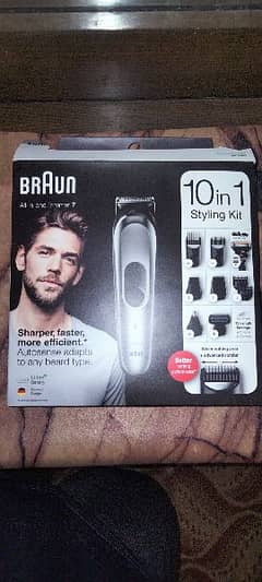 Braun All in 1 Wet And Dry Trimmer Imported From UAE.